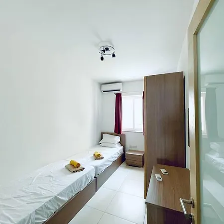 Stylish Modern 4 Paceville Appartement San Ġiljan